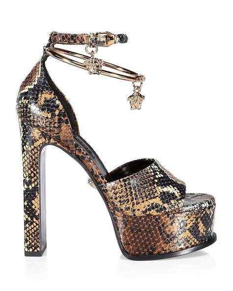 versace brown heels|versace heels price.